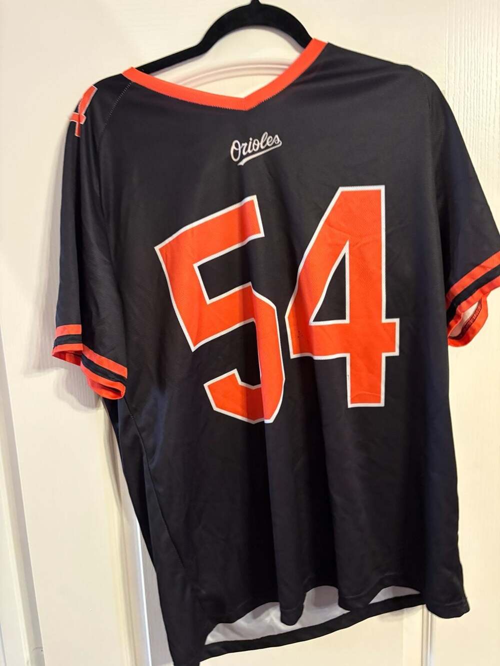 Baltimore Orioles Birdland Jersey Size XL #54 Black Orange